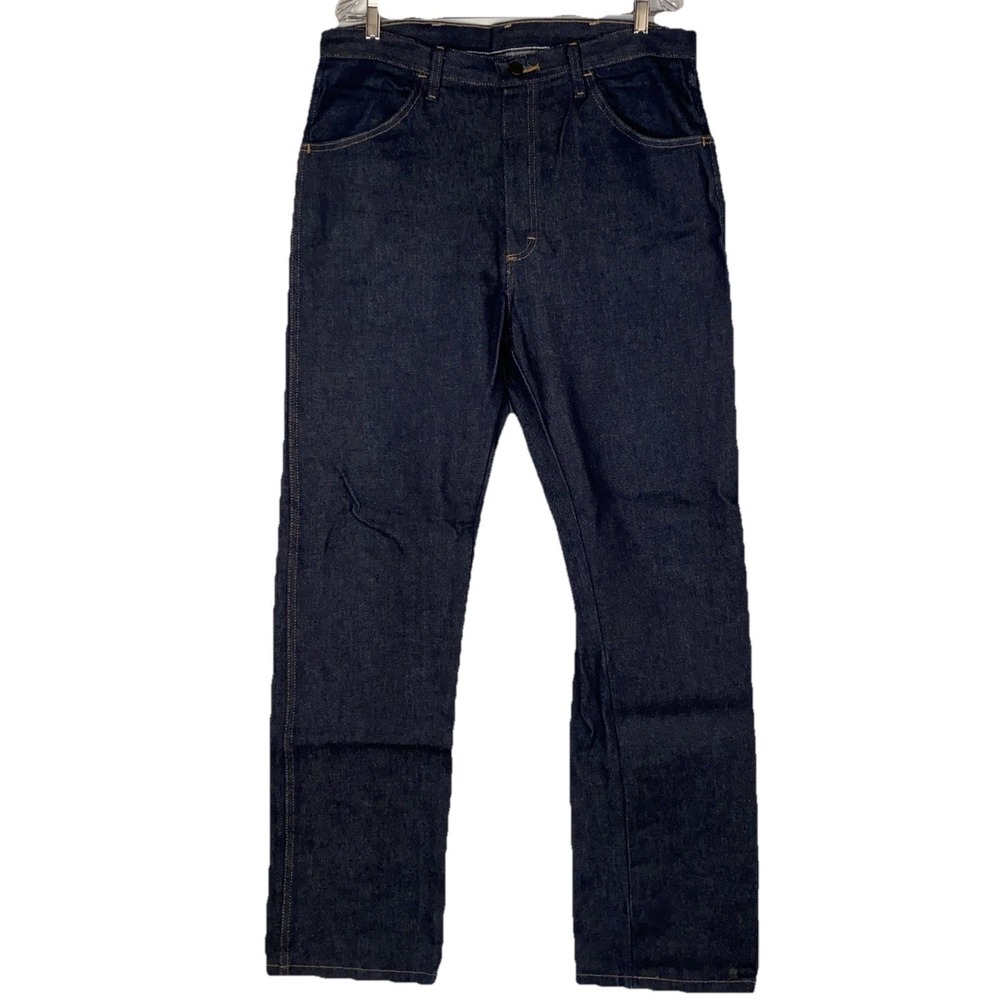 Vtg Rustler Mens 36x34‎ Straight Leg Regular Fit Heavyweight Denim Jeans